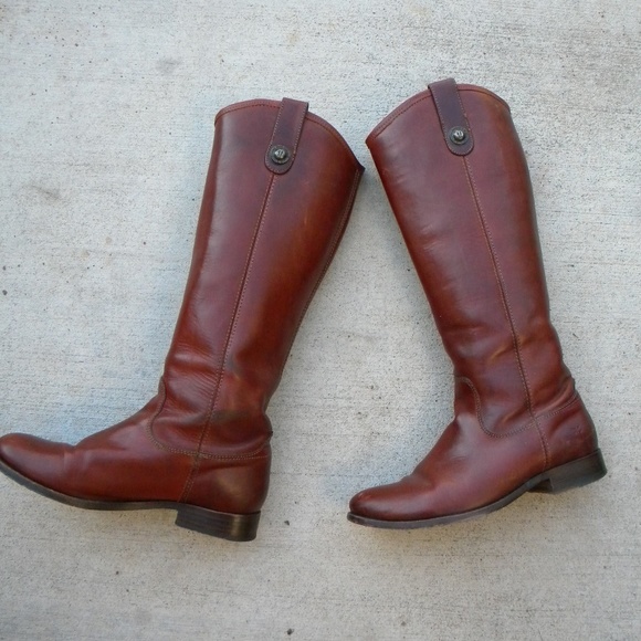 Frye Melissa Button Tall Riding Boots - Picture 2 of 15